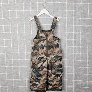 Carter's Camo Dinosaur Snow Bibs